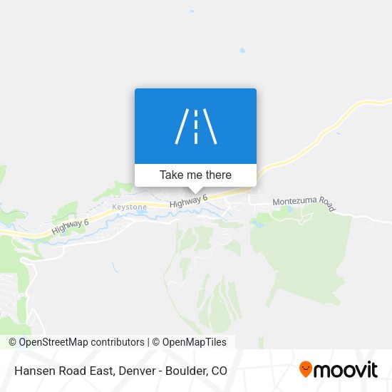 Hansen Road East map