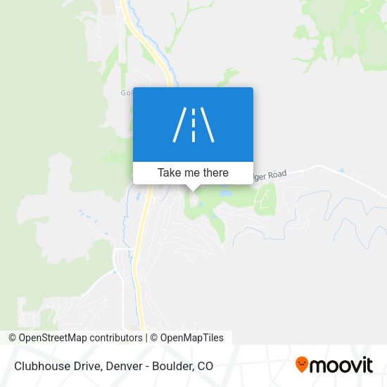 Clubhouse Drive map