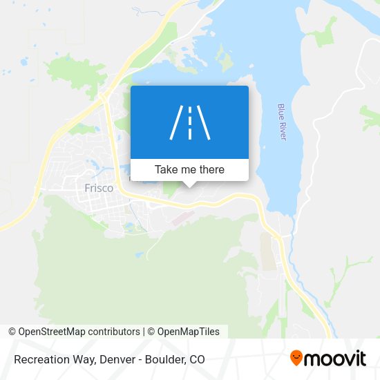 Recreation Way map