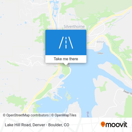 Mapa de Lake Hill Road