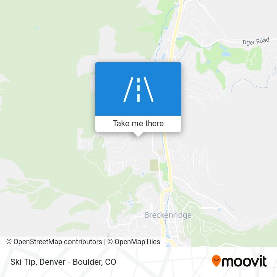 Mapa de Ski Tip