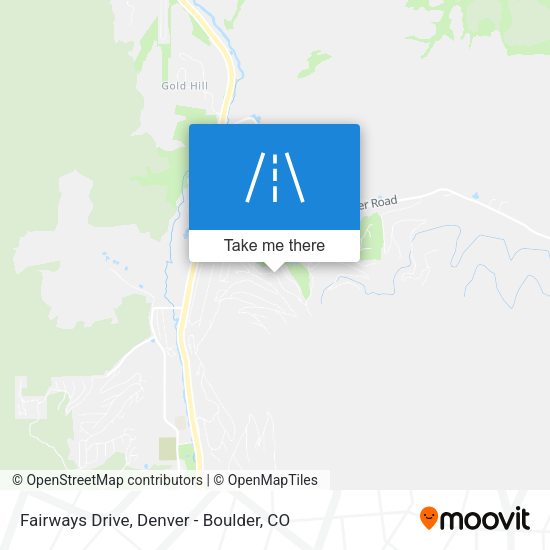 Mapa de Fairways Drive