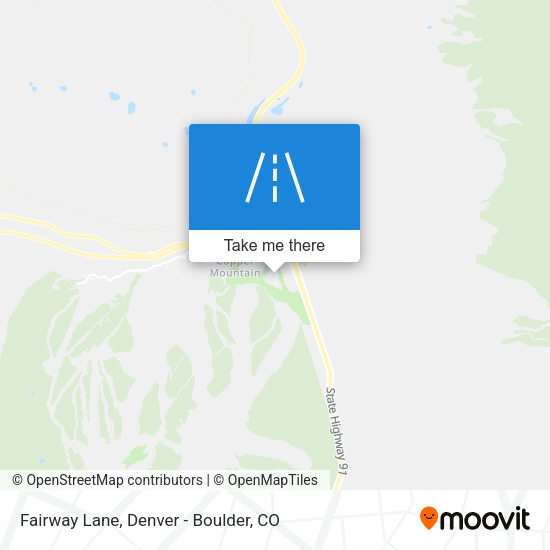 Mapa de Fairway Lane