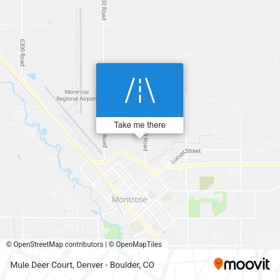 Mapa de Mule Deer Court