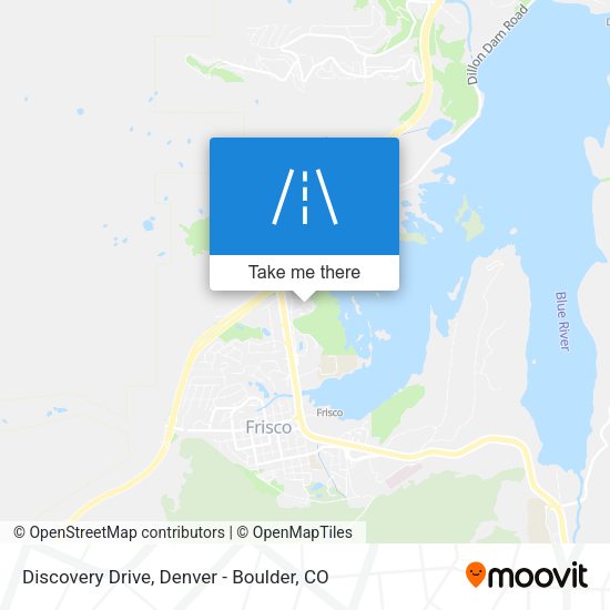 Discovery Drive map