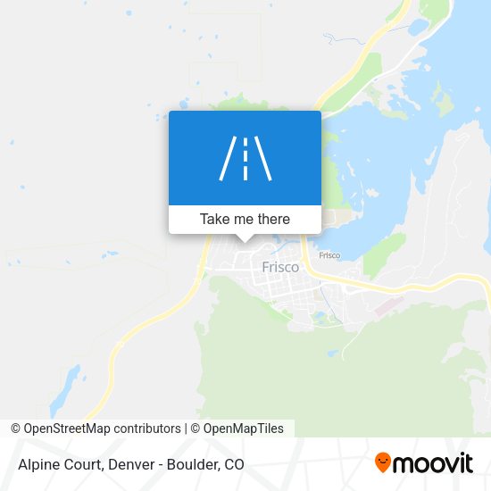 Mapa de Alpine Court