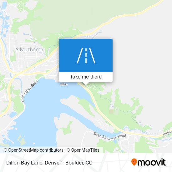 Dillon Bay Lane map