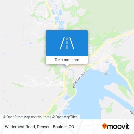 Wildernest Road map