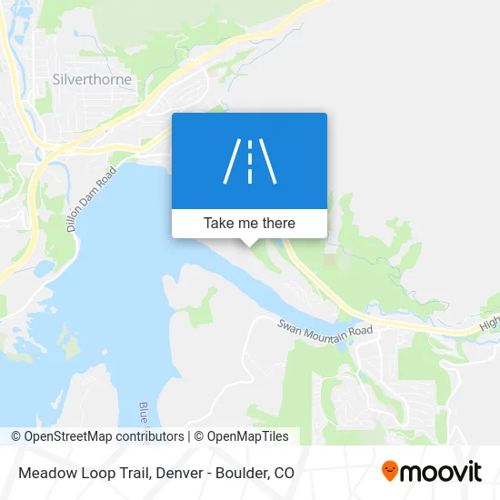 Meadow Loop Trail map