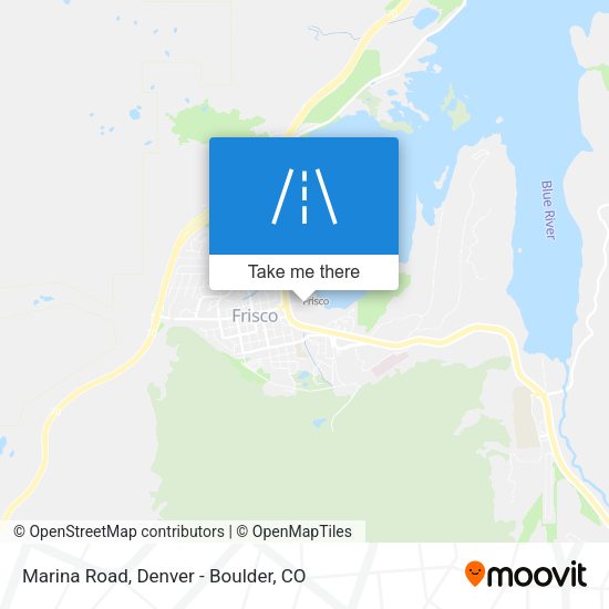 Mapa de Marina Road