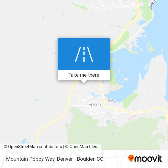 Mapa de Mountain Poppy Way