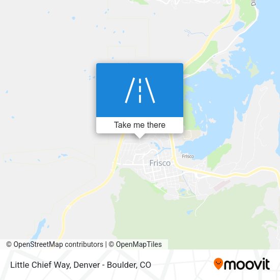 Little Chief Way map