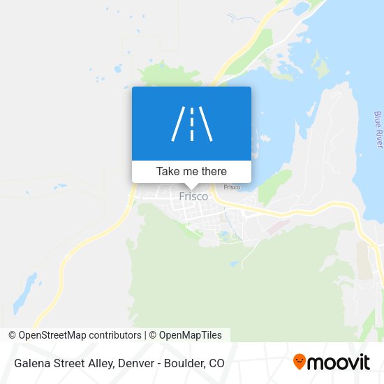 Mapa de Galena Street Alley