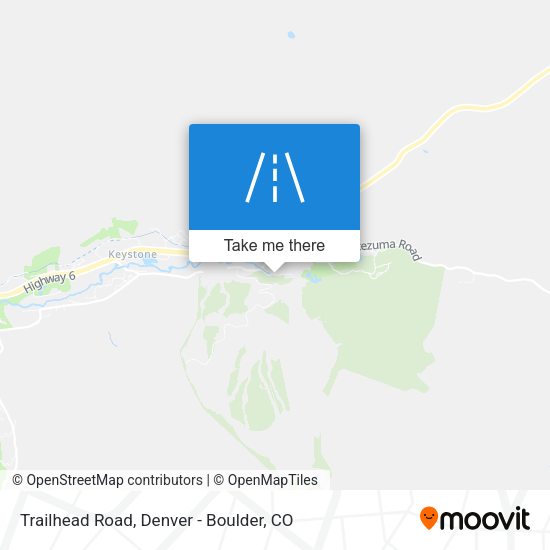 Trailhead Road map