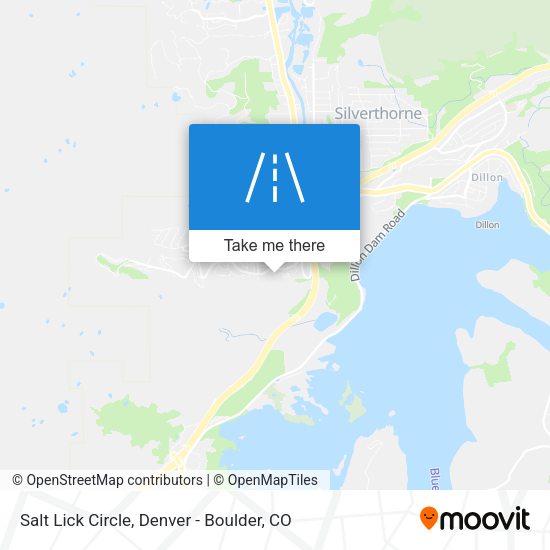 Salt Lick Circle map