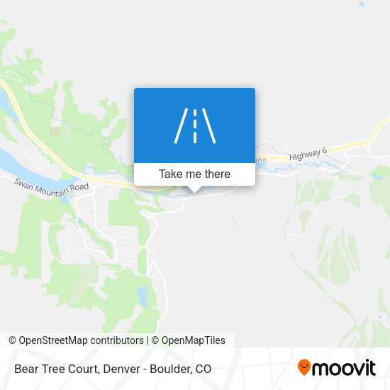 Bear Tree Court map