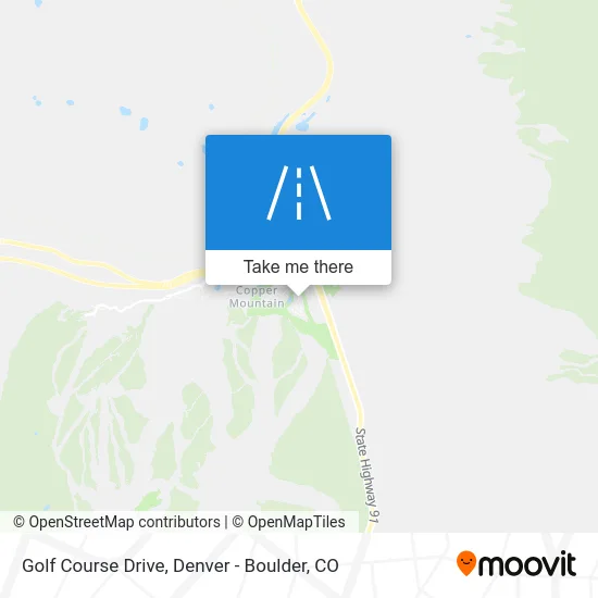 Golf Course Drive map