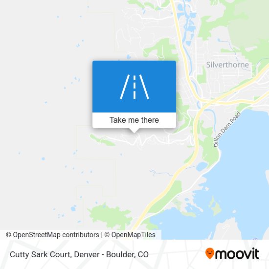 Cutty Sark Court map