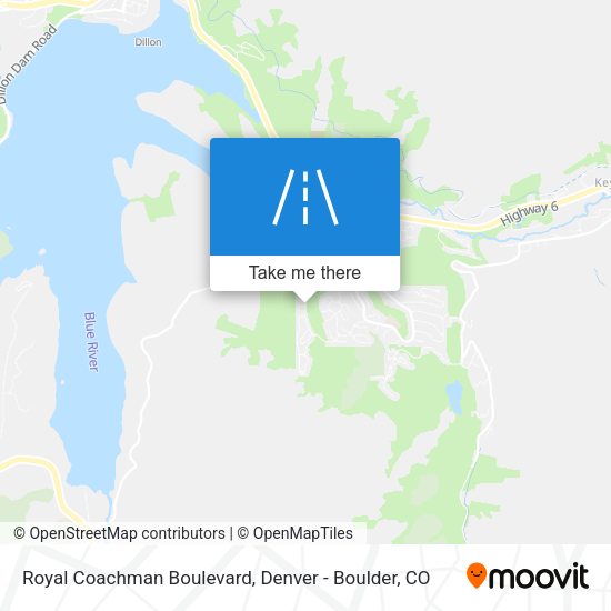 Mapa de Royal Coachman Boulevard