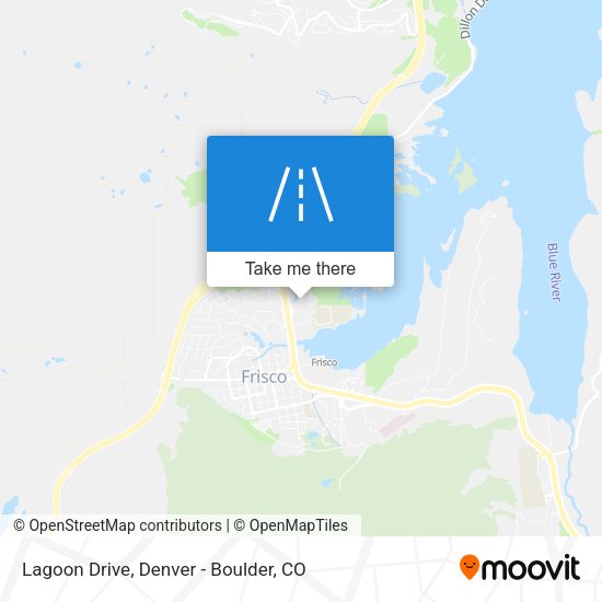 Lagoon Drive map