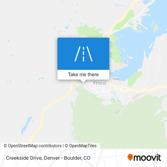 Creekside Drive map