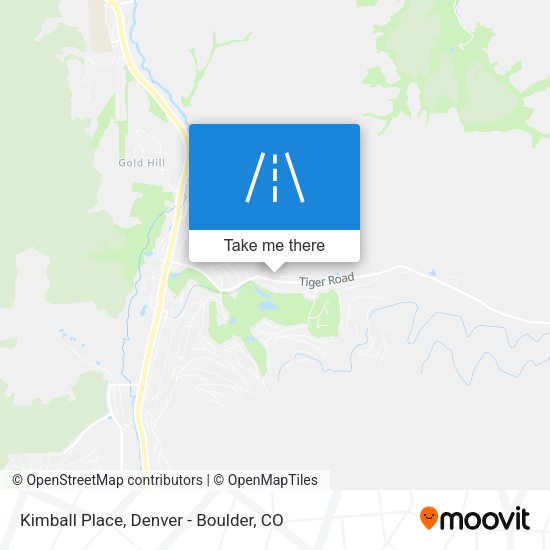 Mapa de Kimball Place