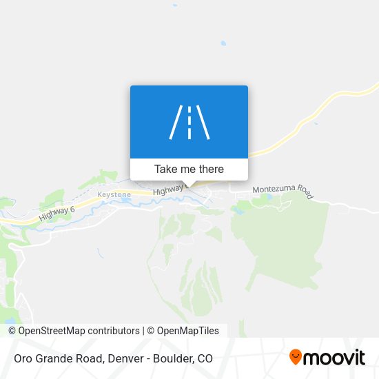 Oro Grande Road map