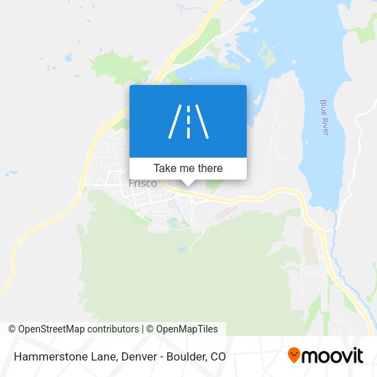 Hammerstone Lane map