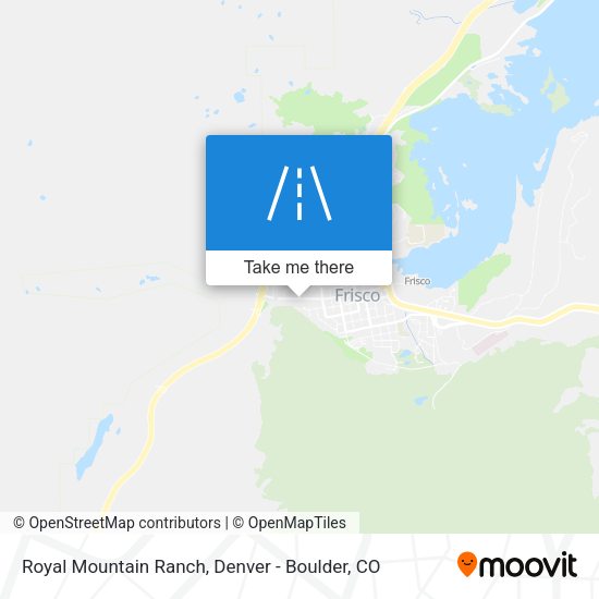 Mapa de Royal Mountain Ranch