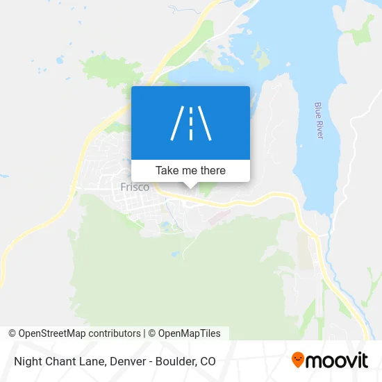 Night Chant Lane map