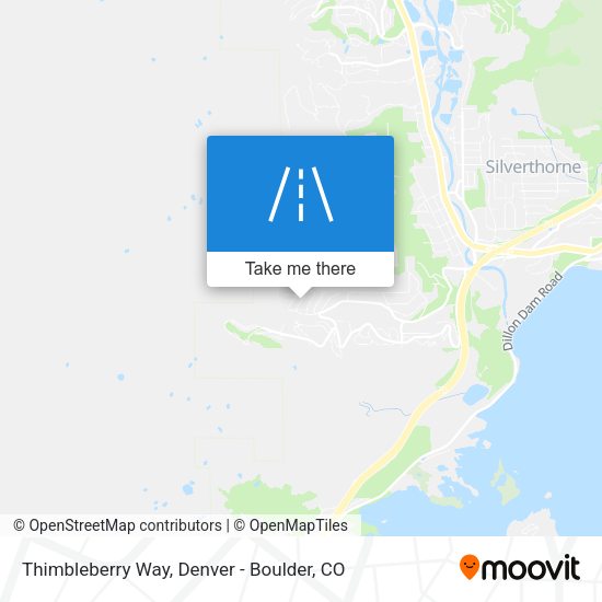 Thimbleberry Way map