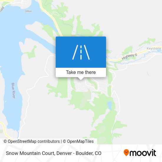 Snow Mountain Court map