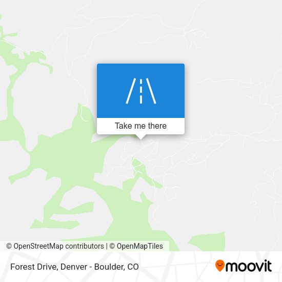 Forest Drive map