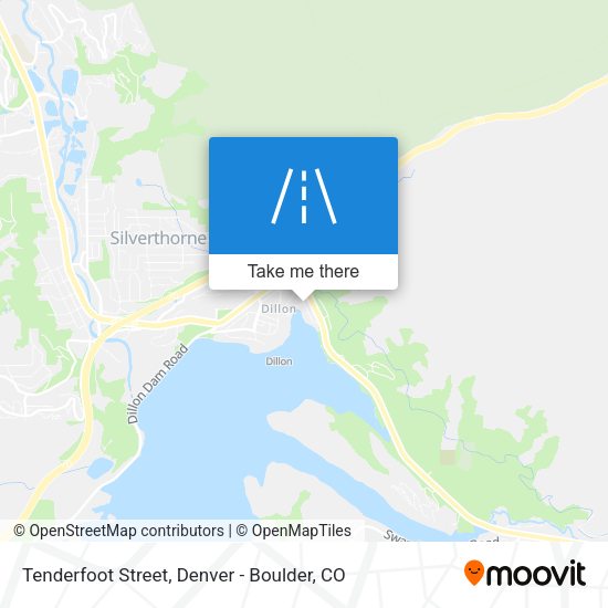 Mapa de Tenderfoot Street