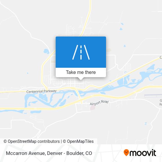 Mapa de Mccarron Avenue