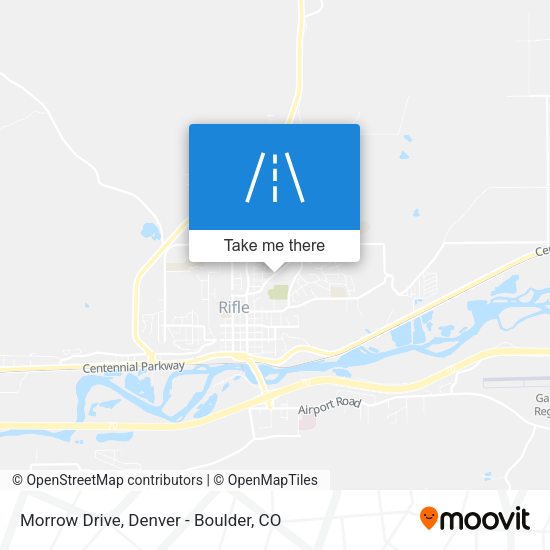 Morrow Drive map