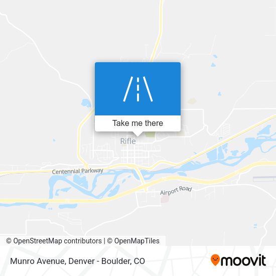 Munro Avenue map
