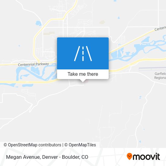 Megan Avenue map