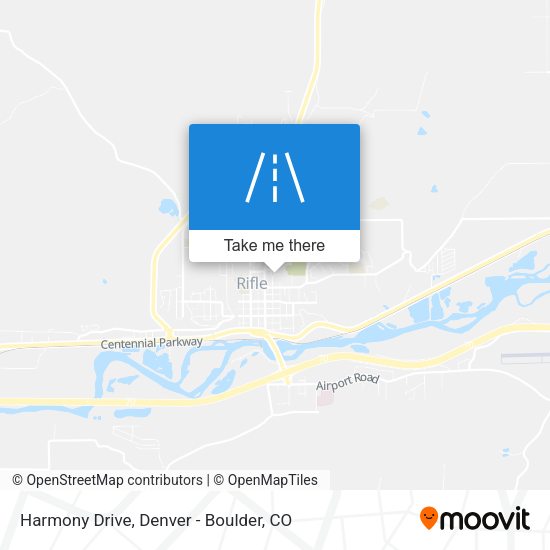 Mapa de Harmony Drive