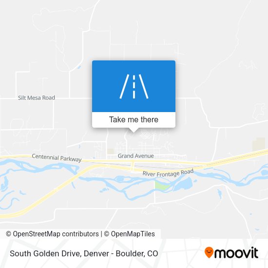 South Golden Drive map