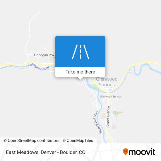 East Meadows map