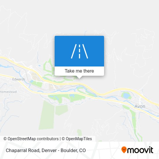 Mapa de Chaparral Road