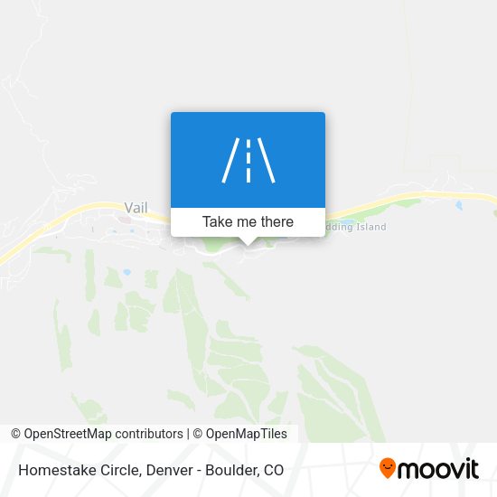Mapa de Homestake Circle