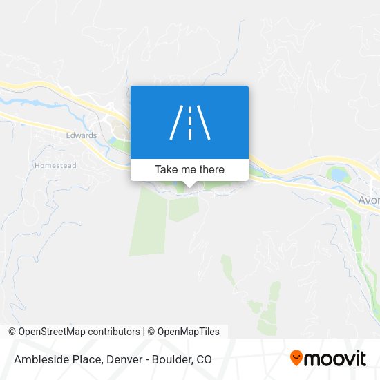 Mapa de Ambleside Place