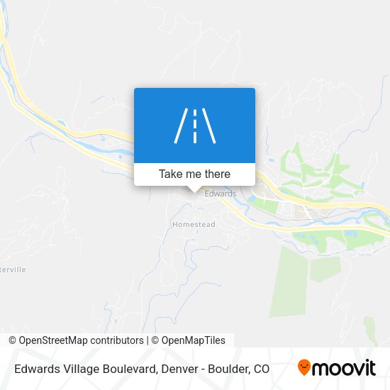 Edwards Village Boulevard map