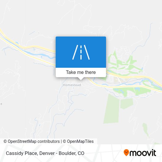 Cassidy Place map