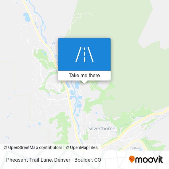 Pheasant Trail Lane map