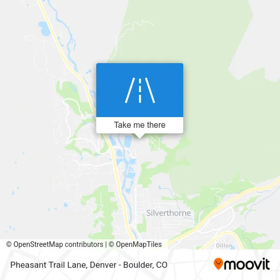 Pheasant Trail Lane map