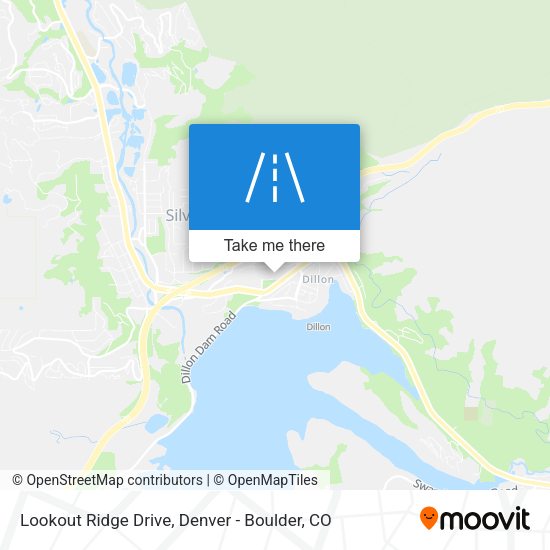Lookout Ridge Drive map