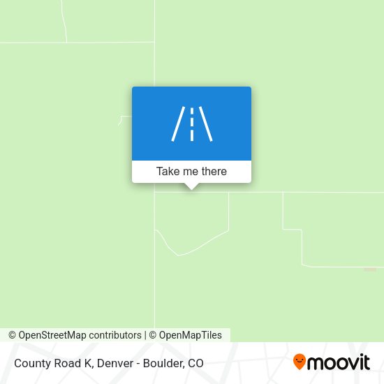 County Road K map